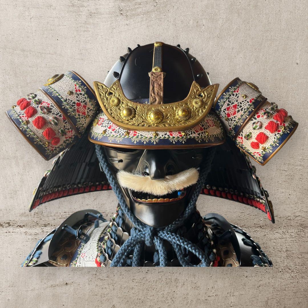 送料込 鎧兜 甲冑工房 丸武産業 等身大 戦国武将 武具