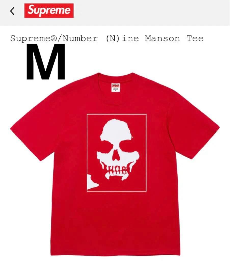 トップス Supreme x Number (N)ine Manson Tee \
