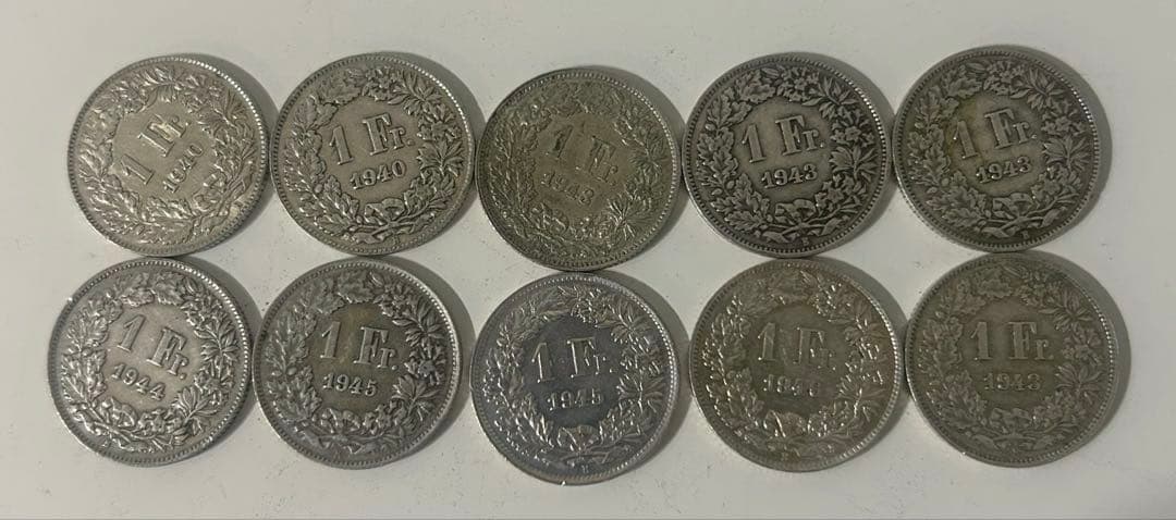 スイスフラン 33枚SET コレクション 外国　硬貨