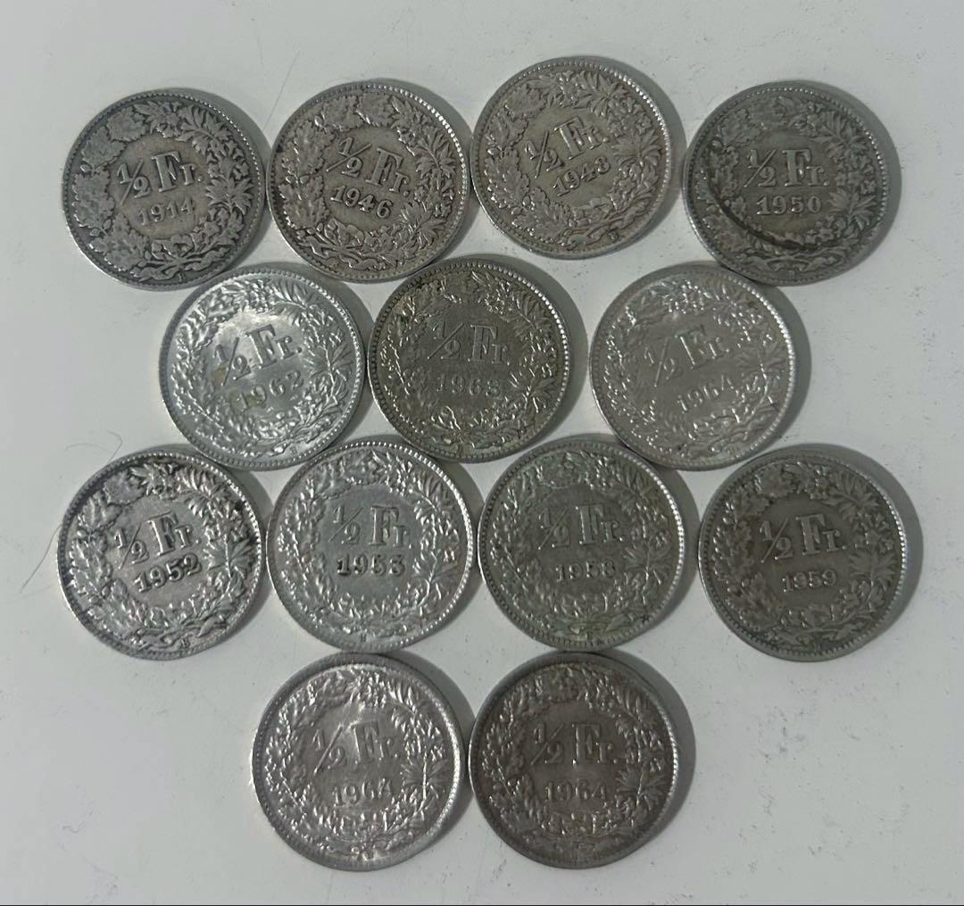 スイスフラン 33枚SET コレクション 外国　硬貨