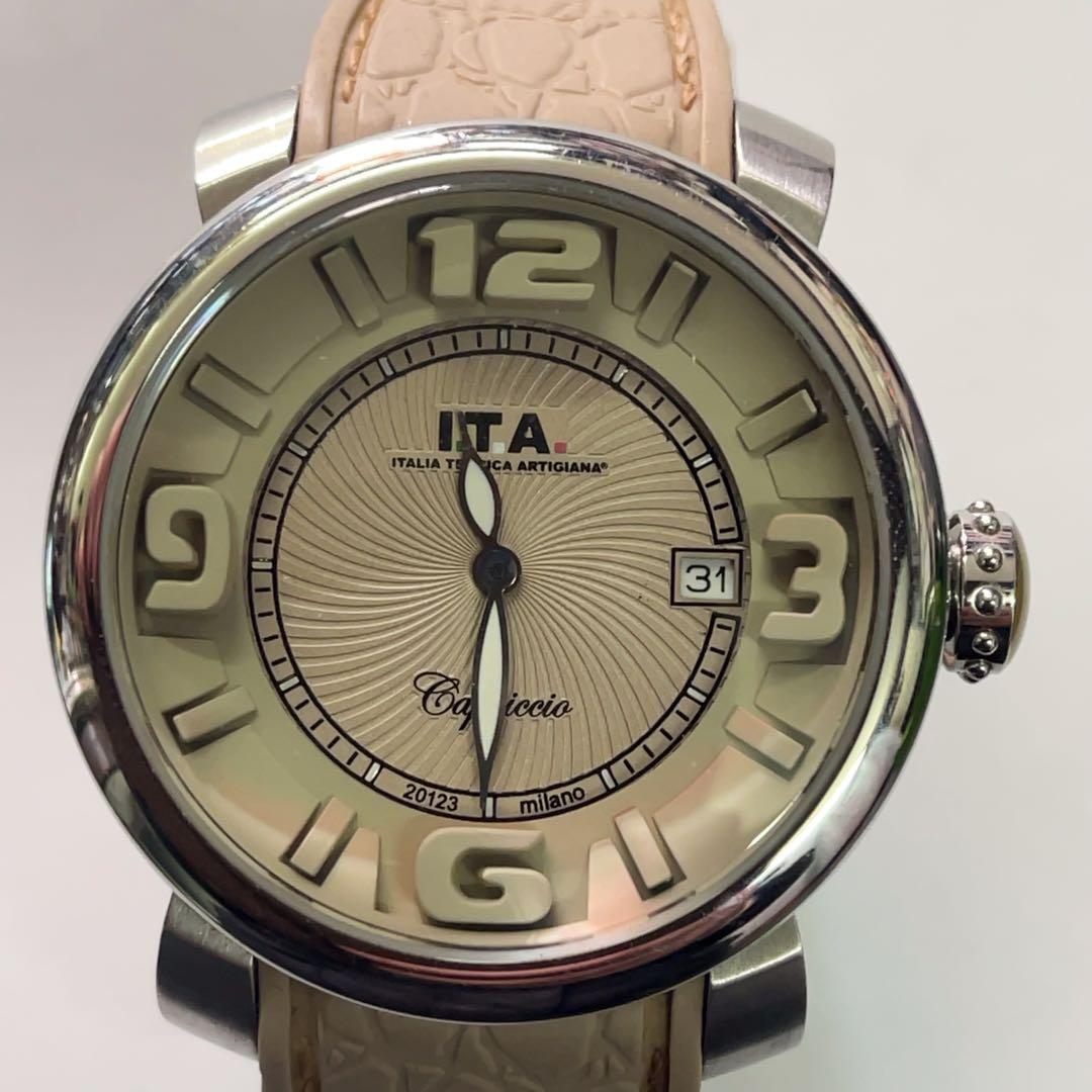 美品 I.T.A. アイティーエー 03.02.03 カプリッチョ メンズ腕時計