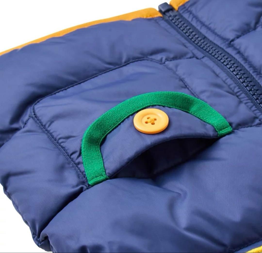 美品　ミキハウス　ダウン　90