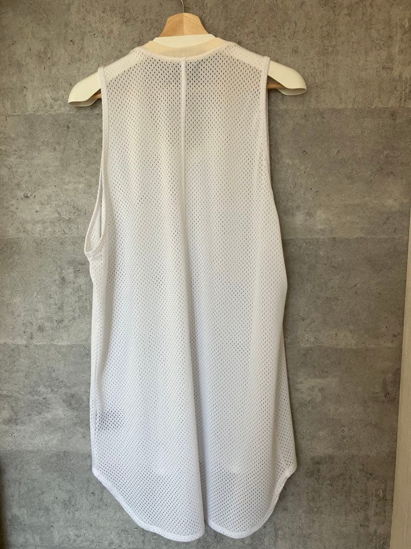 Fear of God メッシュタンクトップ　2017フィアオブゴッド　ホワイト