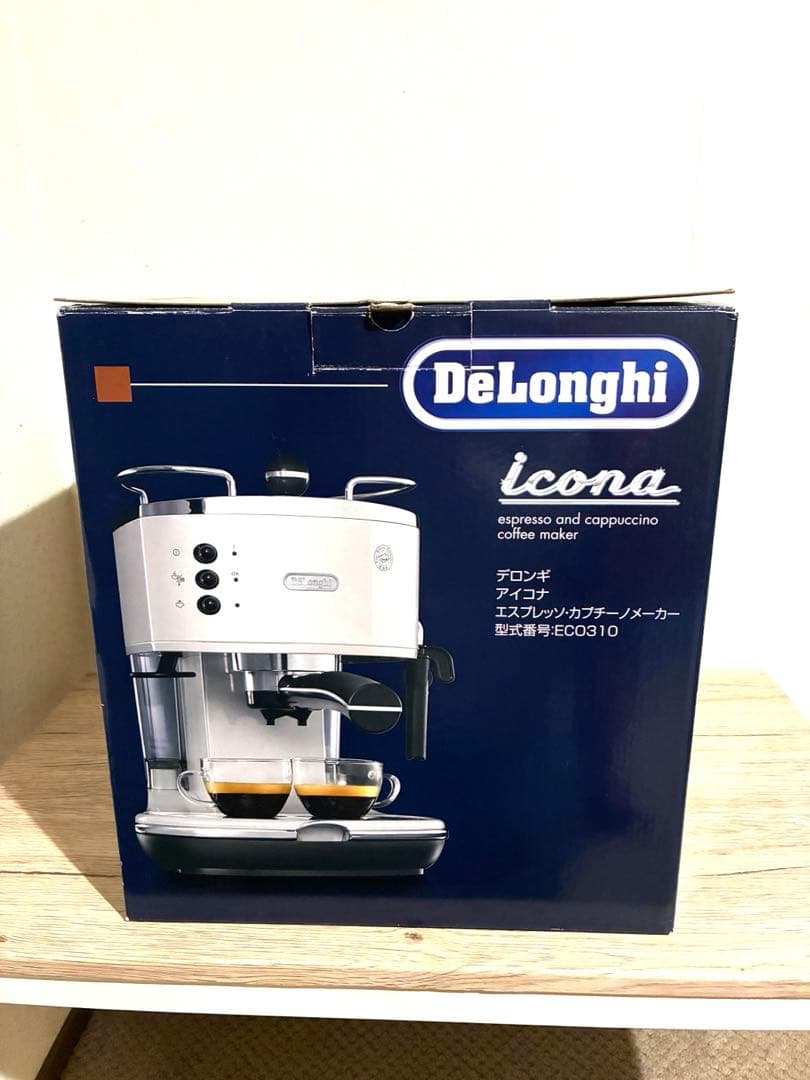【新品・未開封】De'Longhi デロンギ エスプレッソメーカーECO310W