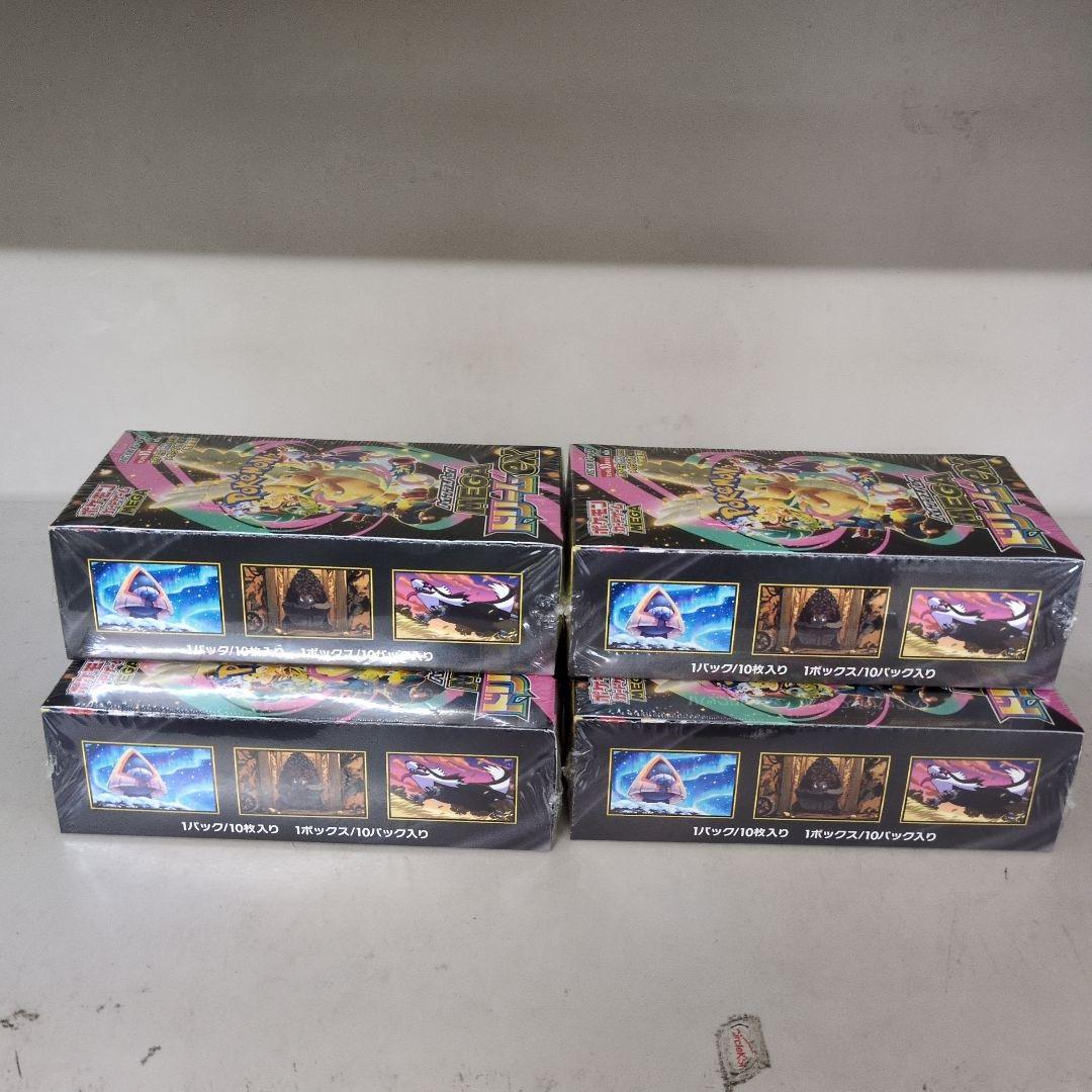 ポケモンカードゲーム メガドリームexBOX 4BOXセット