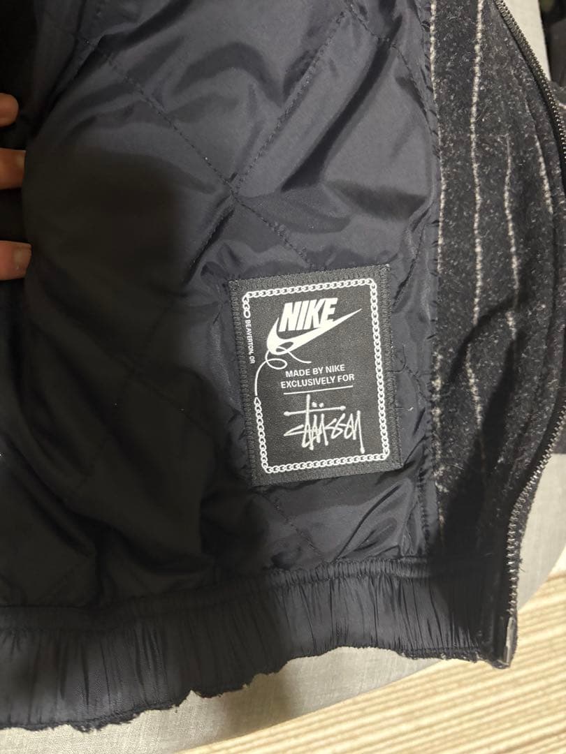 NIKE✖️stussyウールジャケット　Lサイズ