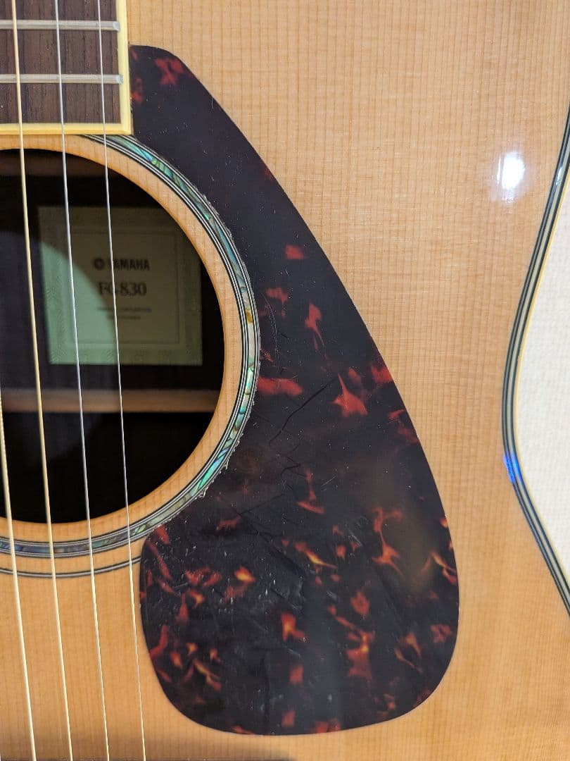 YAMAHA FG830 アコースティックギター　消音器2種付き