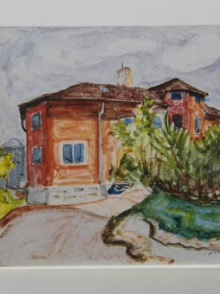 ヘルマン・ヘッセ、Hermann Hesse、ボートマー邸、希少画集・額装画