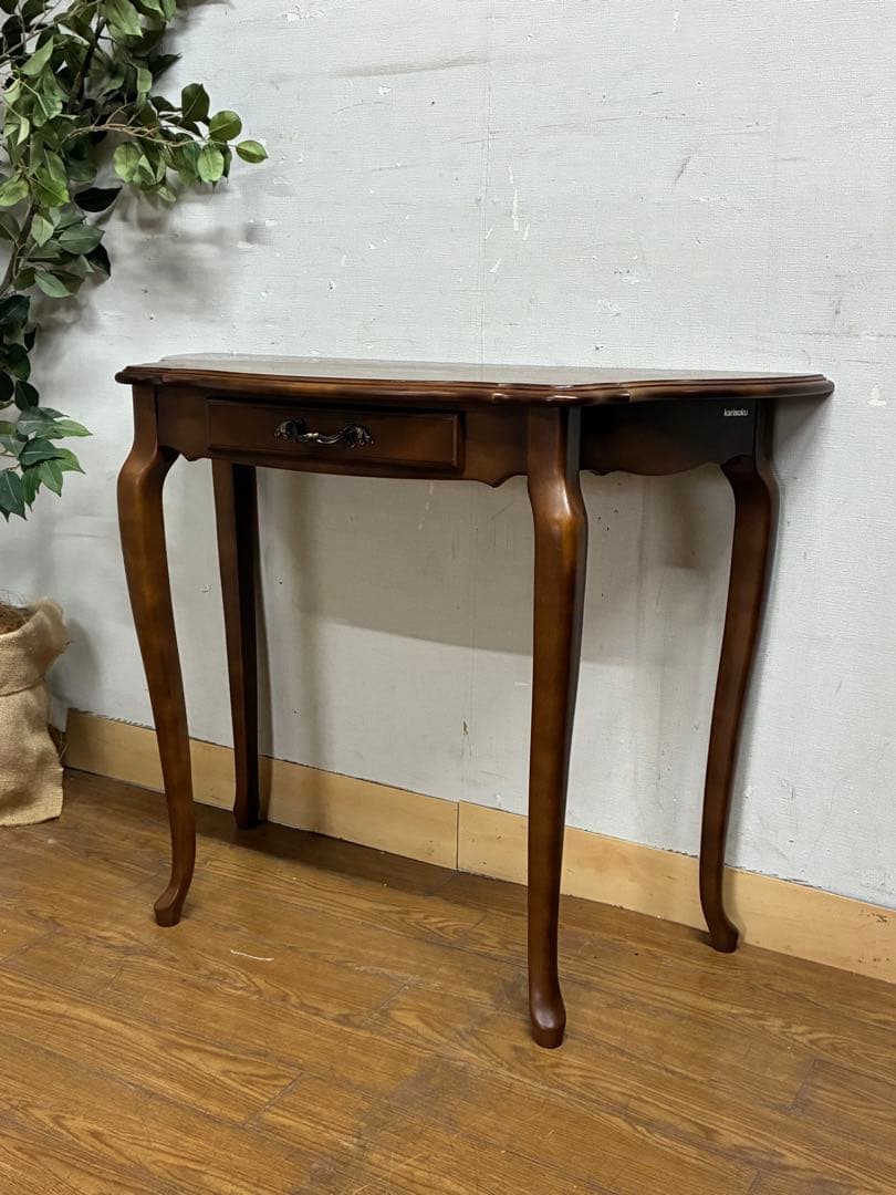 管334☆カリモク☆karimoku☆ヨーロピアンスタイル☆コンソールテーブル