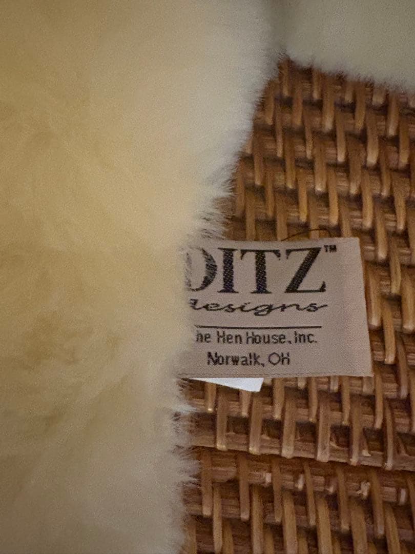 DITZ ホワイトベア ぬいぐるみ