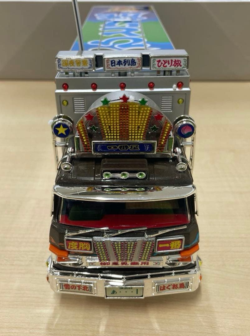 トラック野郎　一番星北へ走る　1/32　ラジオコントロール　開封品
