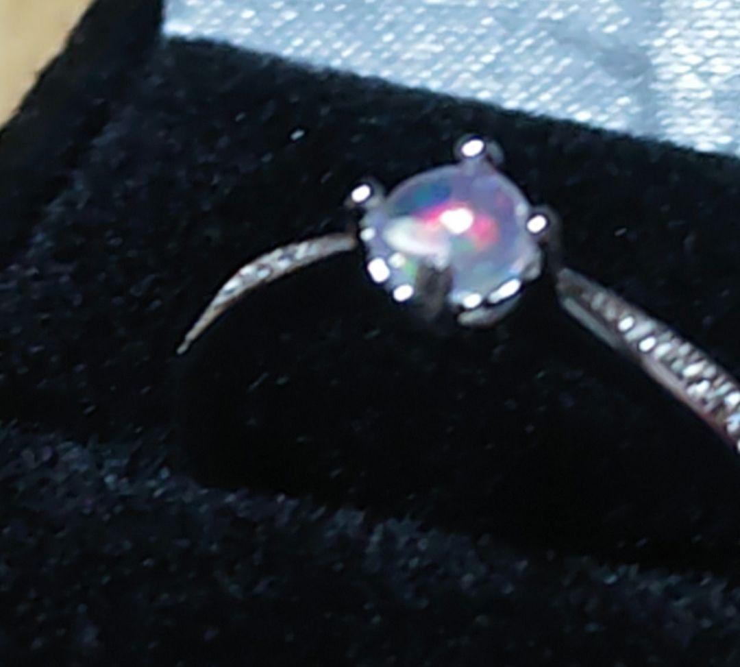 極ネオン　メキシコ産ウォーターオパール　925SV