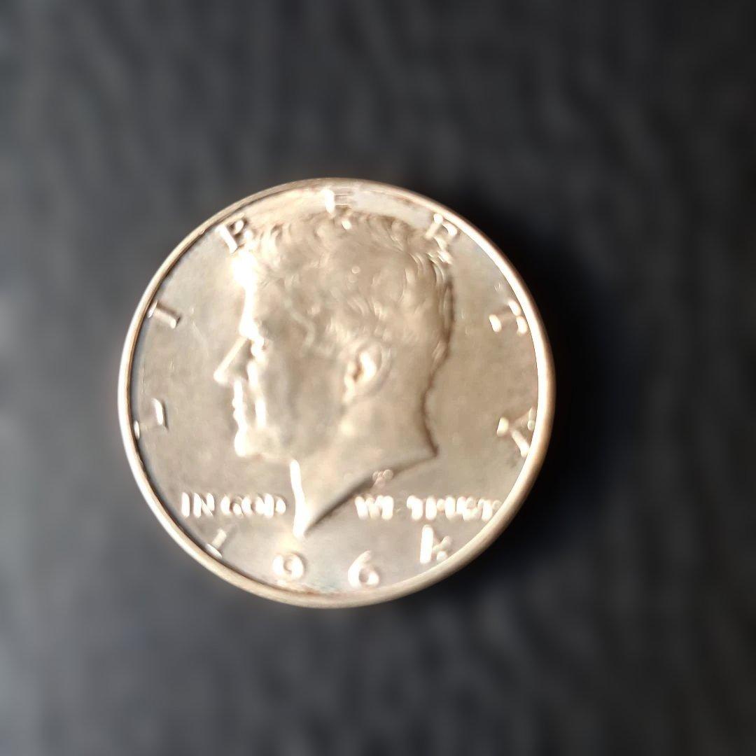 1964年 ジョン・F・ケネディ ハーフダラー