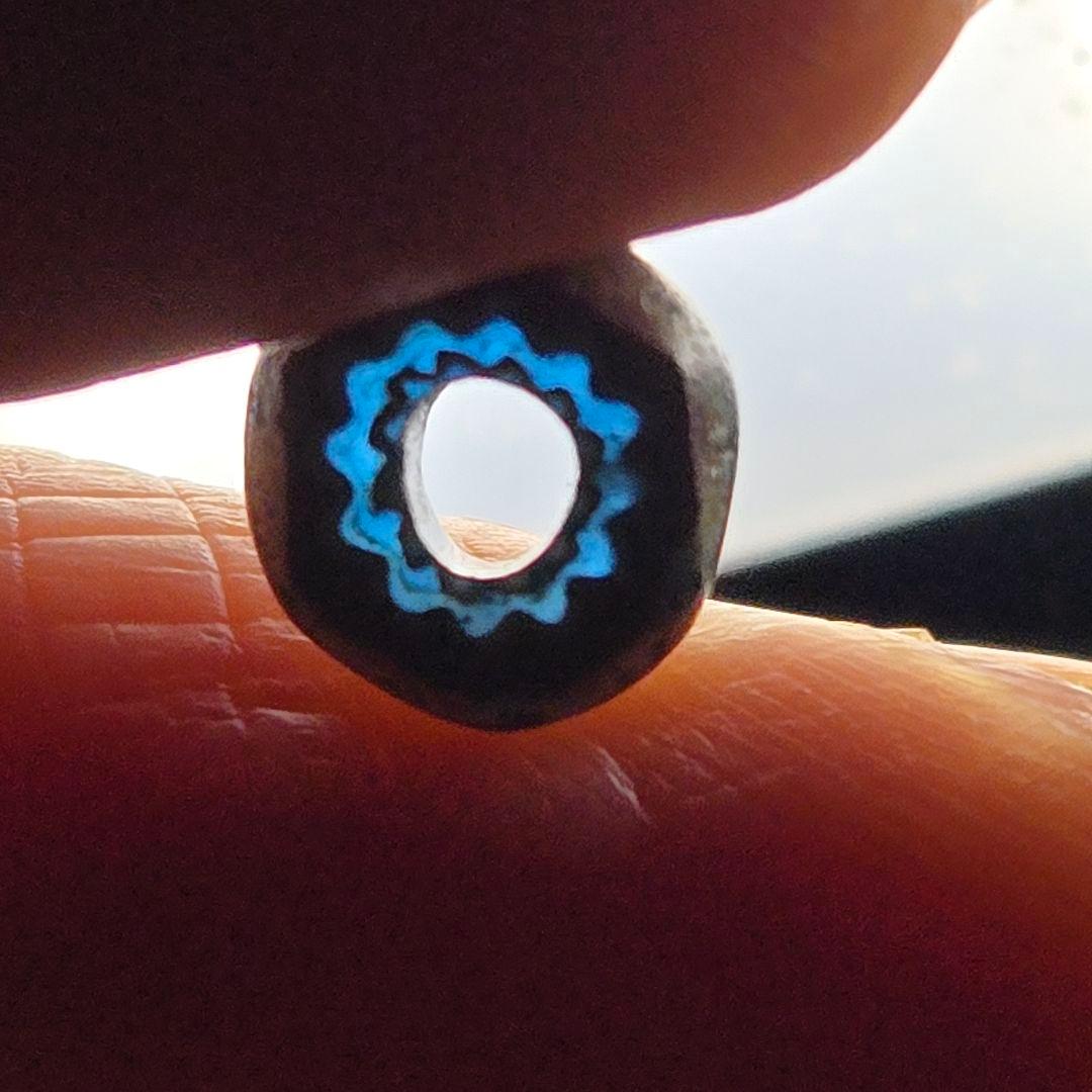 稀少　小粒　7層シェブロンビーズ　goro's等のカスタムに 2