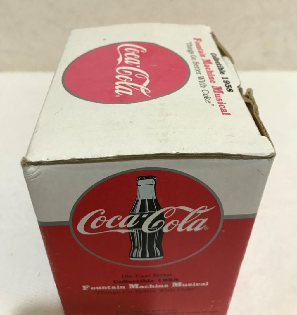コカコーラ 1958 ファウンテンマシン ミュージカル エネスコ　箱・証明書付