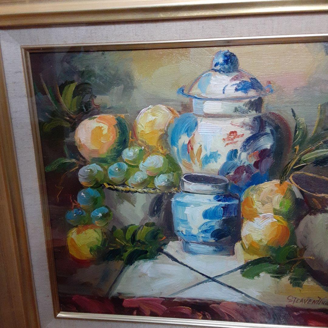 油絵高級額入り