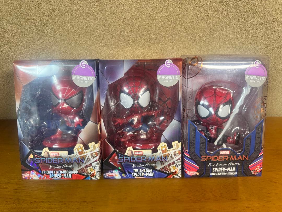 コスベイビー　スパイダーマン フィギュア 3種セット