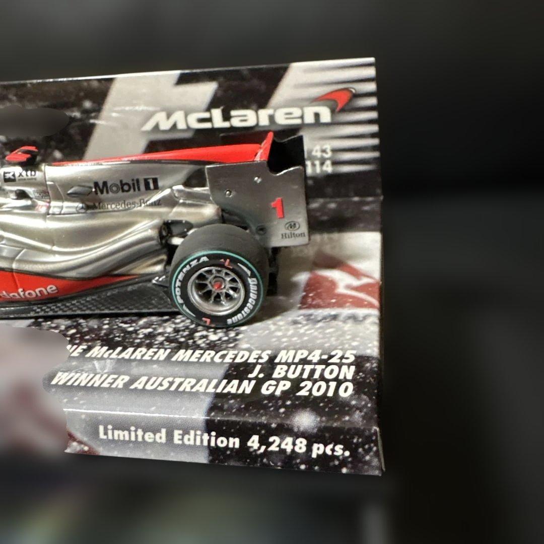 F1ミニカー マクラーレン MP4-25 バトン　2010年