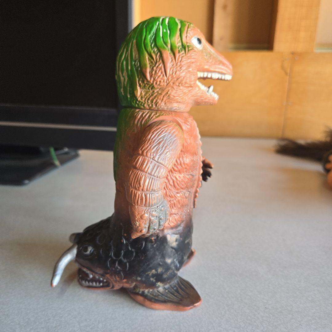 スペクトルマン　モグネチュードン　ソフビ当時もの