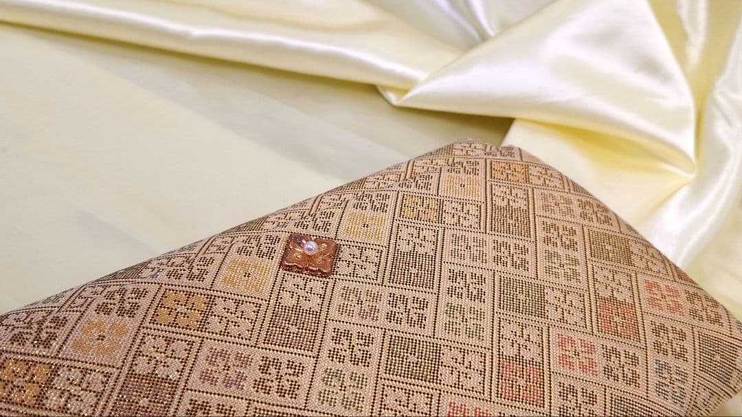 MIKIMOTO　ミキモト　西陣？和光？　和装バッグ　クラッチ