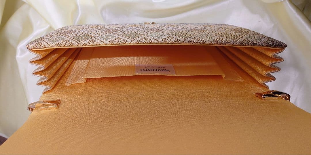 MIKIMOTO　ミキモト　西陣？和光？　和装バッグ　クラッチ