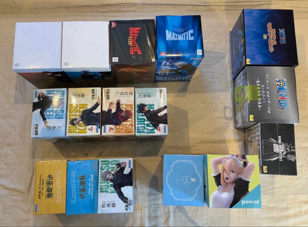 呪術廻戦　ワンピースなど フィギュアセット 未開封