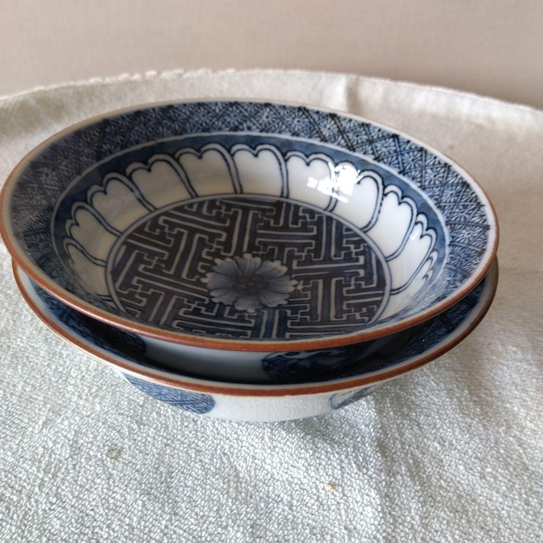 規窯　染付祥瑞小鉢