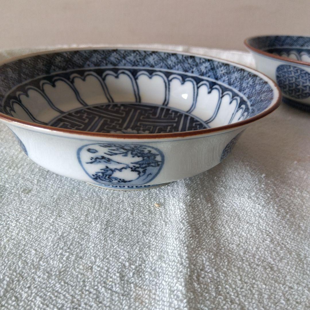 規窯　染付祥瑞小鉢