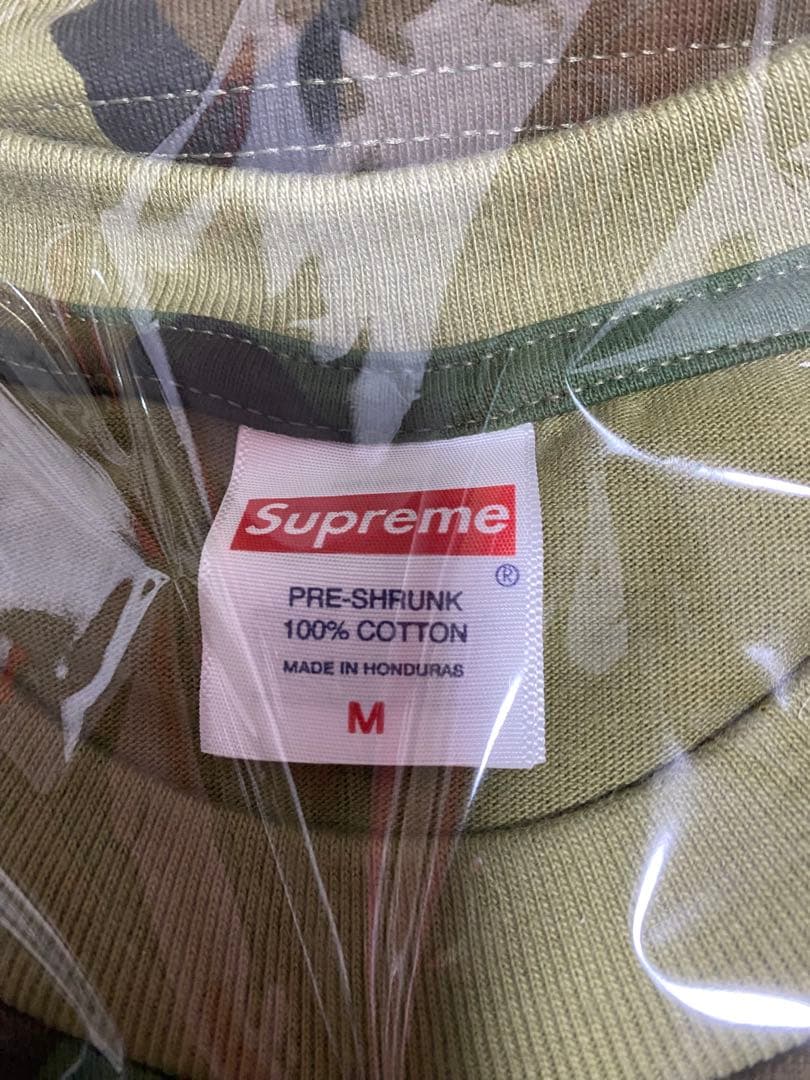 supreme 25fw Split Tee Camo Mサイズ