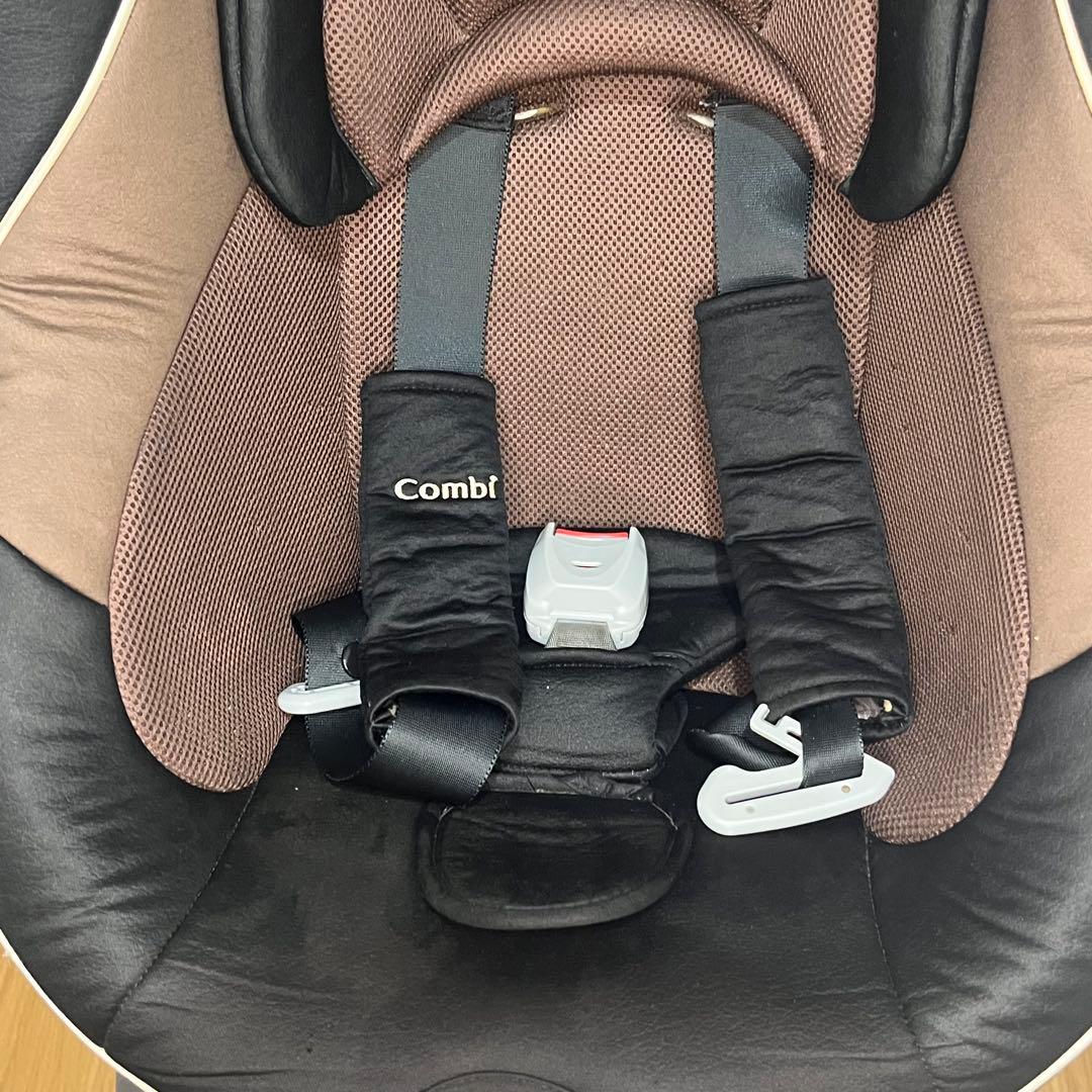 【美品】Combi コンビ ゼウスターンユーロ 回転式チャイルドシート 新生児〜