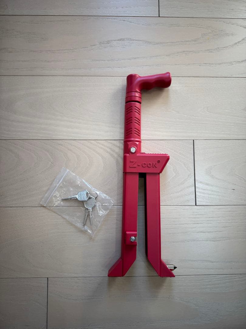 LESTA レスタ　ペダルロック　レッド