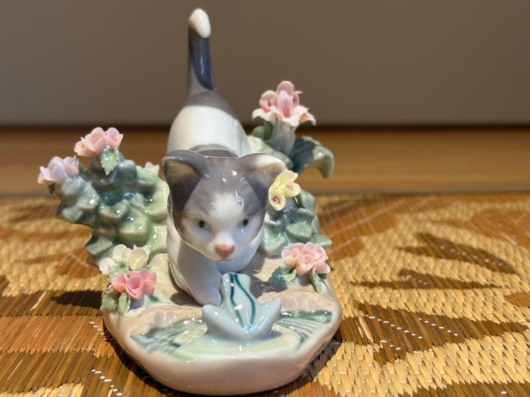 【LLADRO】にらみあい　絶版品　専用箱付き