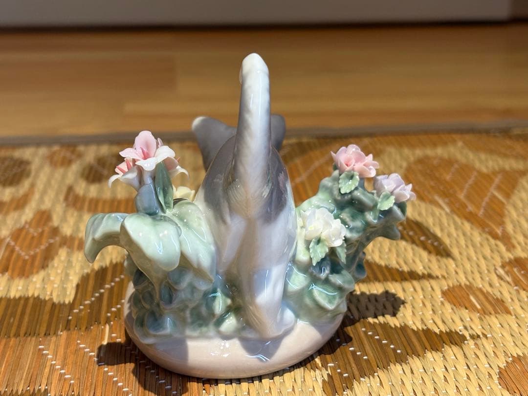 【LLADRO】にらみあい　絶版品　専用箱付き