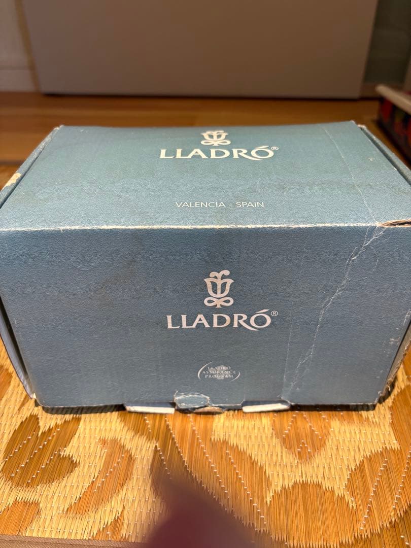 【LLADRO】にらみあい　絶版品　専用箱付き