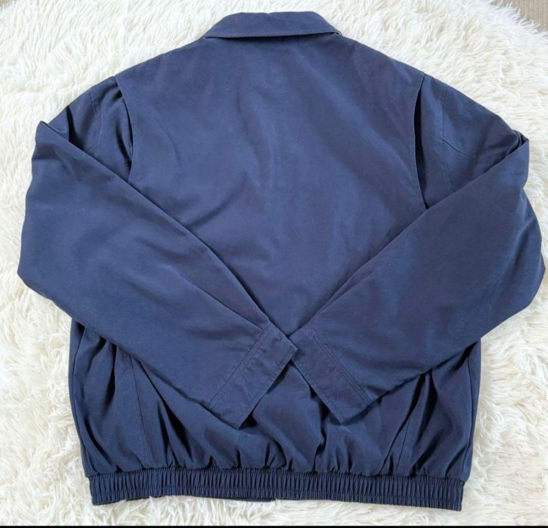 【美品】ポロバイラルフローレン スウィングトップ ネイビー チェック Mサイズ