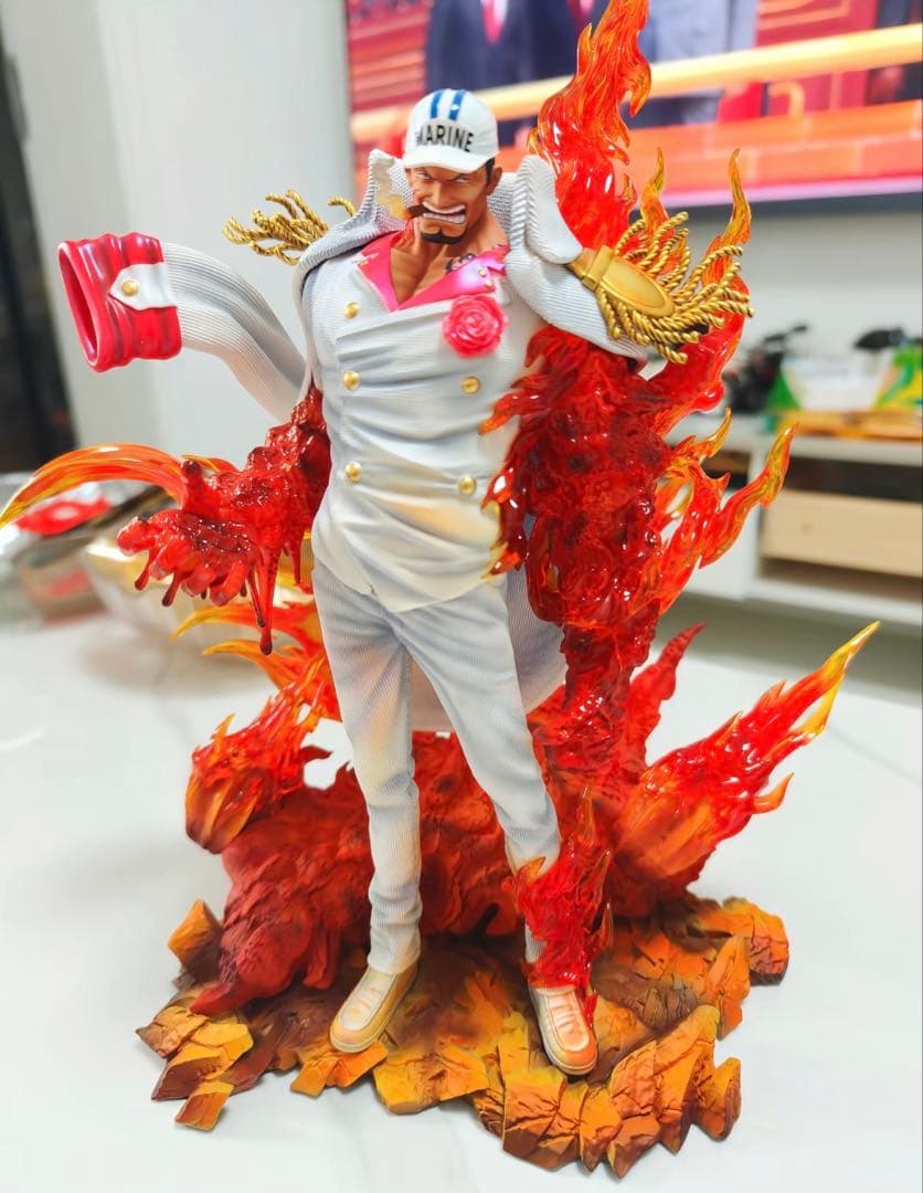 ワンピース サカズキ ガレージキット ガレキ スタチューX②