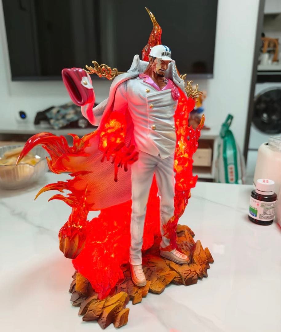 ワンピース サカズキ ガレージキット ガレキ スタチューX②