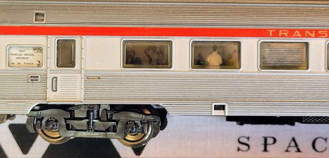 HOゲージ　TEE（トランス・ヨーロッパ・エクスプレス）車両6両セットJOUEF