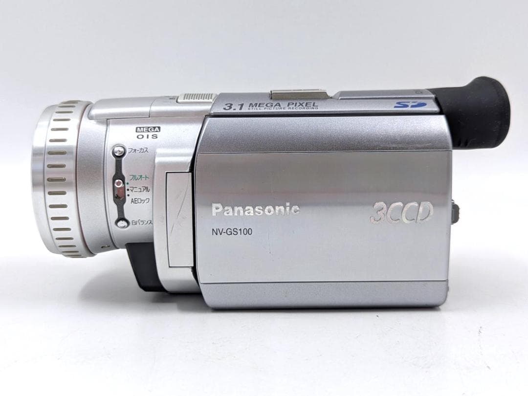 miniDVのダビングに Panasonic ビデオカメラ NV-GS100