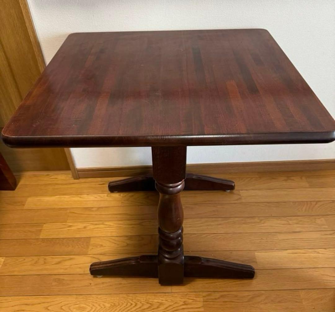 アンティーク　木製テーブル　サイドテーブル