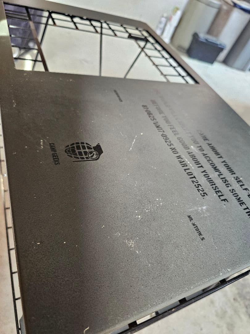 キャンプギークス　フィールドラック天板　ユニフレーム