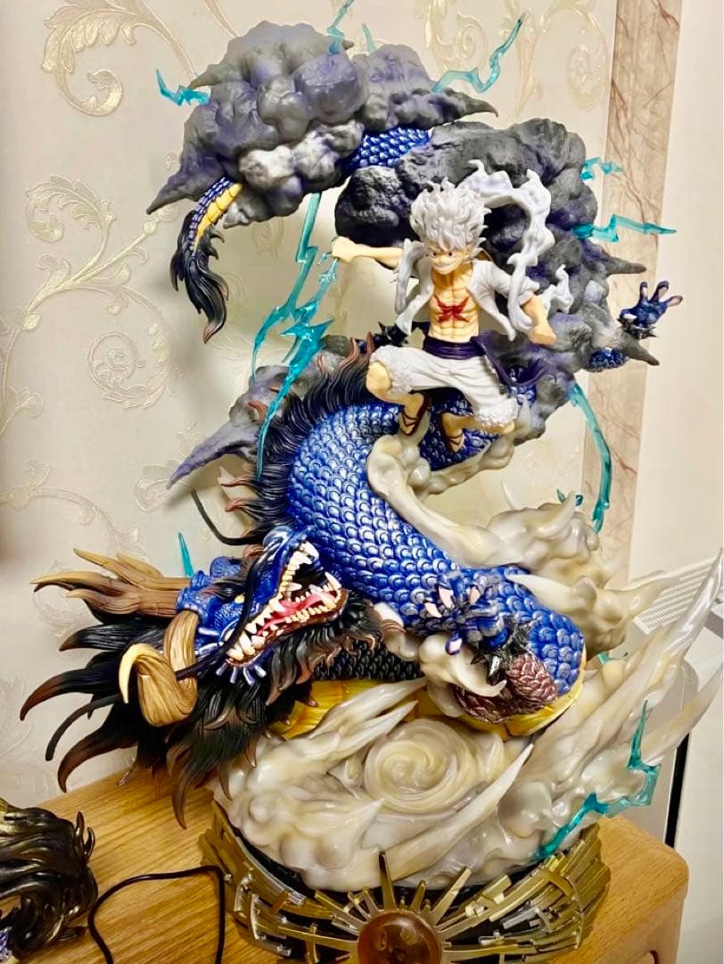 超激レア ONE PIECE ルフィ 60 cmカイドウ ギア5 ニカフィギュア