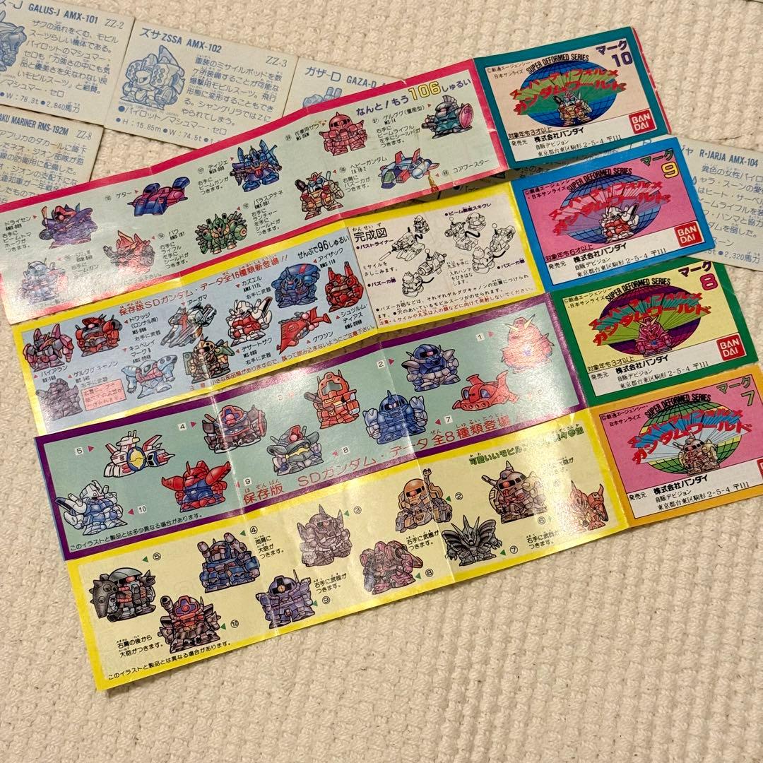 SDガンダム 付属シールセット