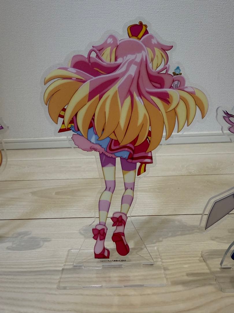 【開封済み】わんだふるぷりきゅあ　しあわせえぼりゅ〜しょん　アクリルスタンド