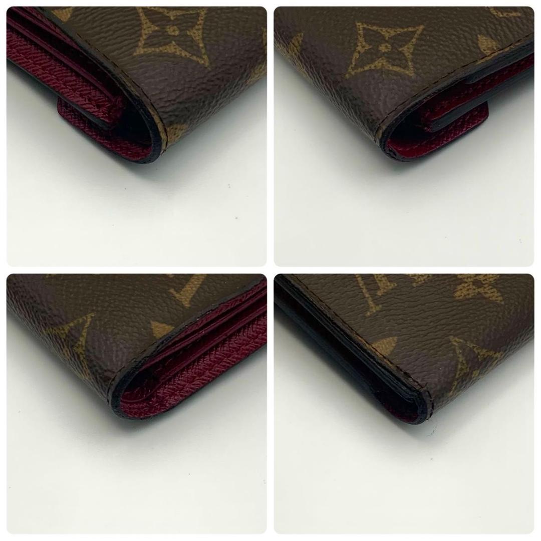 鑑定済み ルイヴィトン ポルトフォイユ ヴィクトリーヌ 財布 コンパクト三つ折り