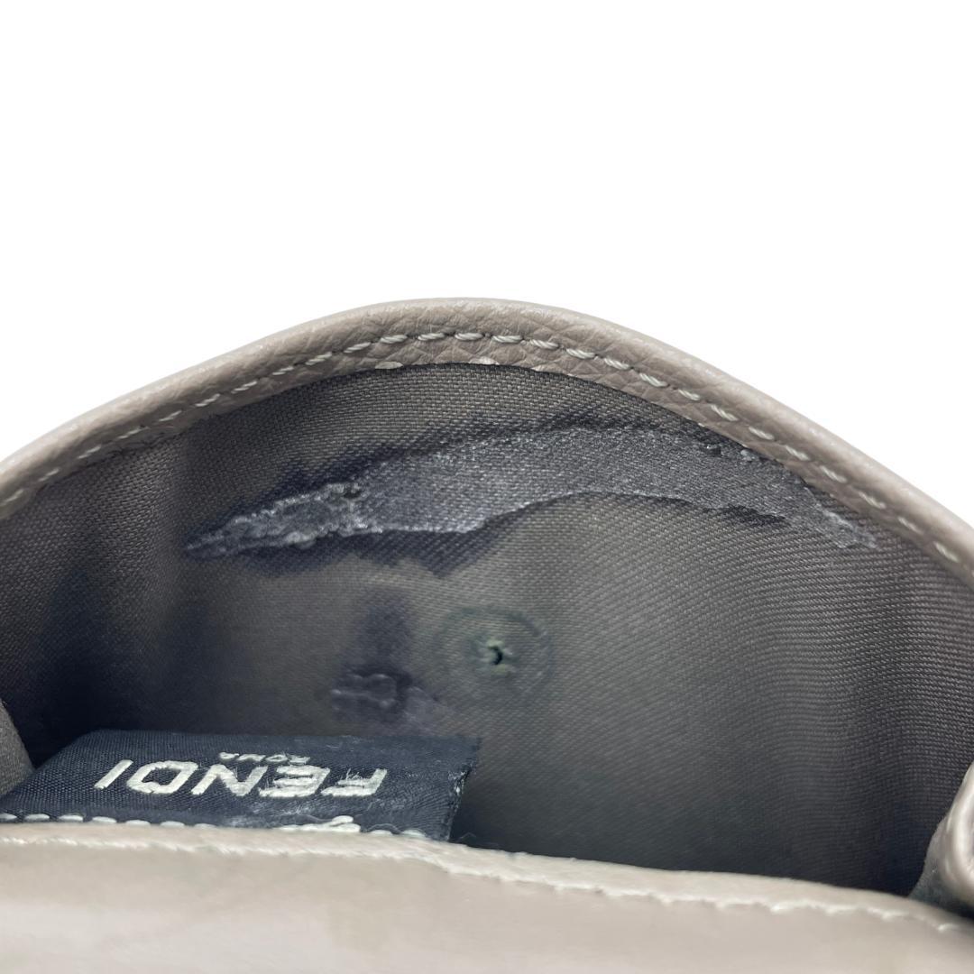 FENDI フェンディ　ズッカロゴ　スモールウォレット　三つ折り財布　付属品完備