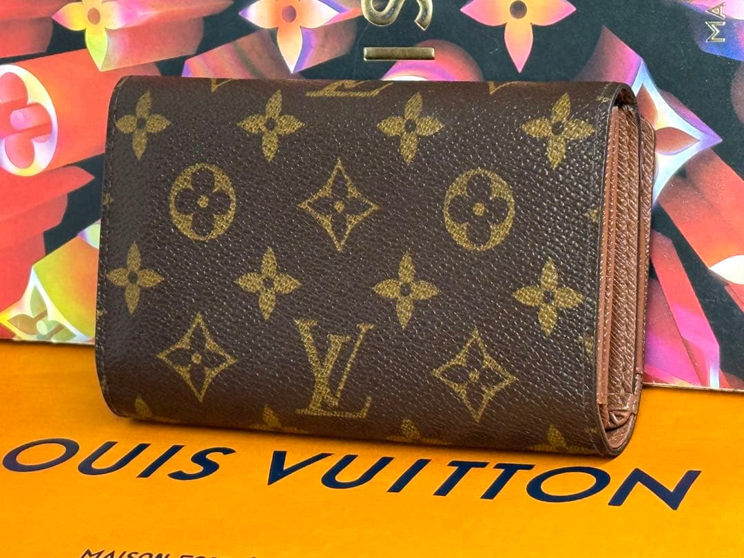 良品！ルイヴィトン　ポルトモネ・ビエ・トレゾール　L字型ファスナー財布