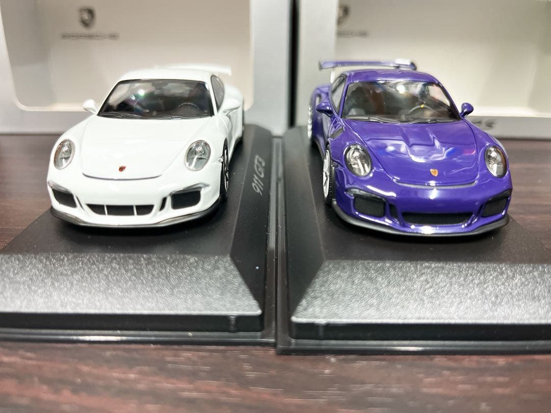 911 GT3 & 911 GT3 RS ミニカーセット レア限定品