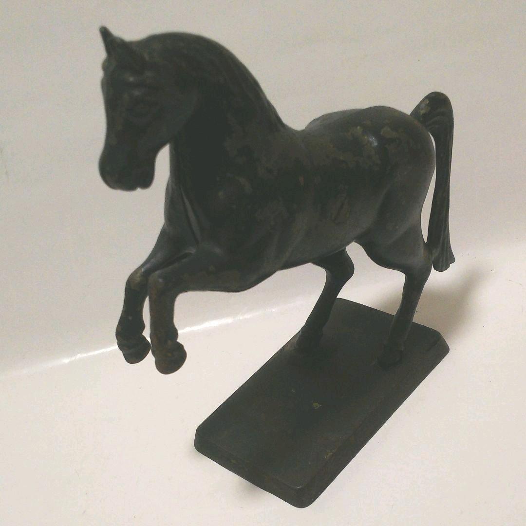 映画  シービスケット 実使用 馬の置物 プロップ