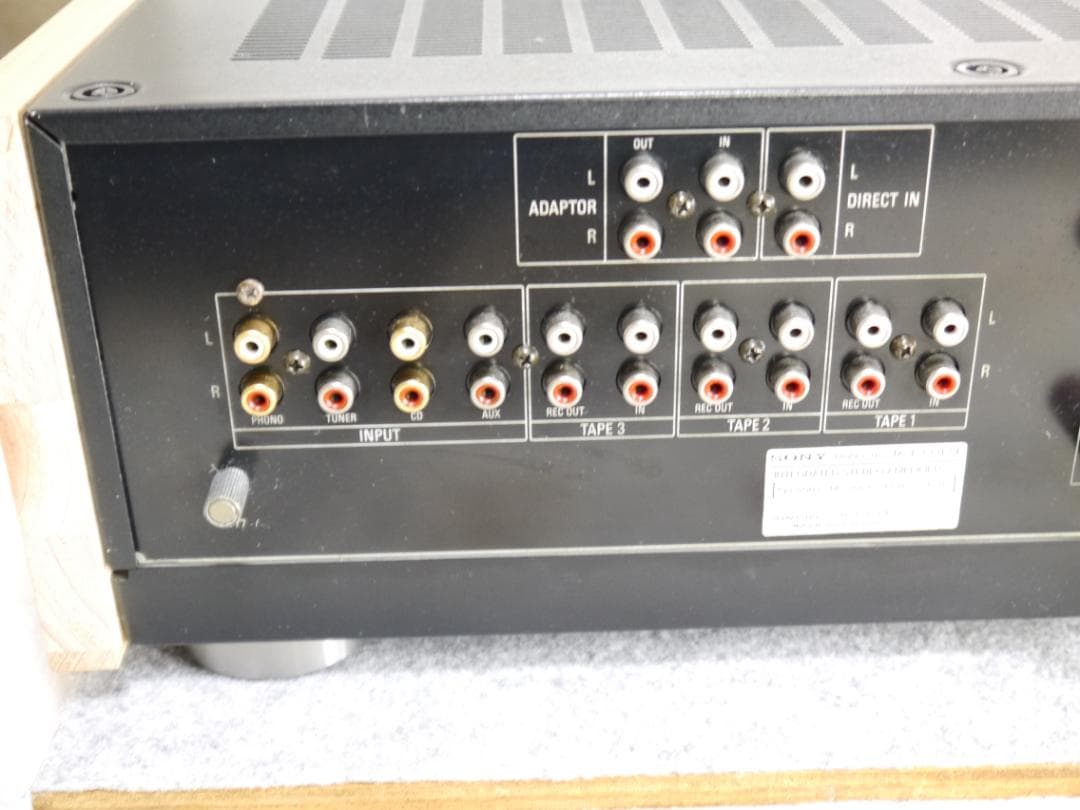 SONYプリメインアンプ　TA-F333 ESL　メンテ整備　動作品